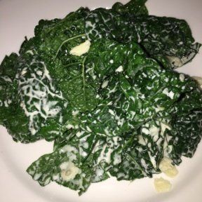 Gluten-free kale salad from Beatrice Inn
